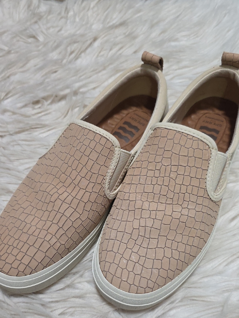NWOT Sperry Plushwave Slip On Shoe- 7 But Runs More Like 6.5